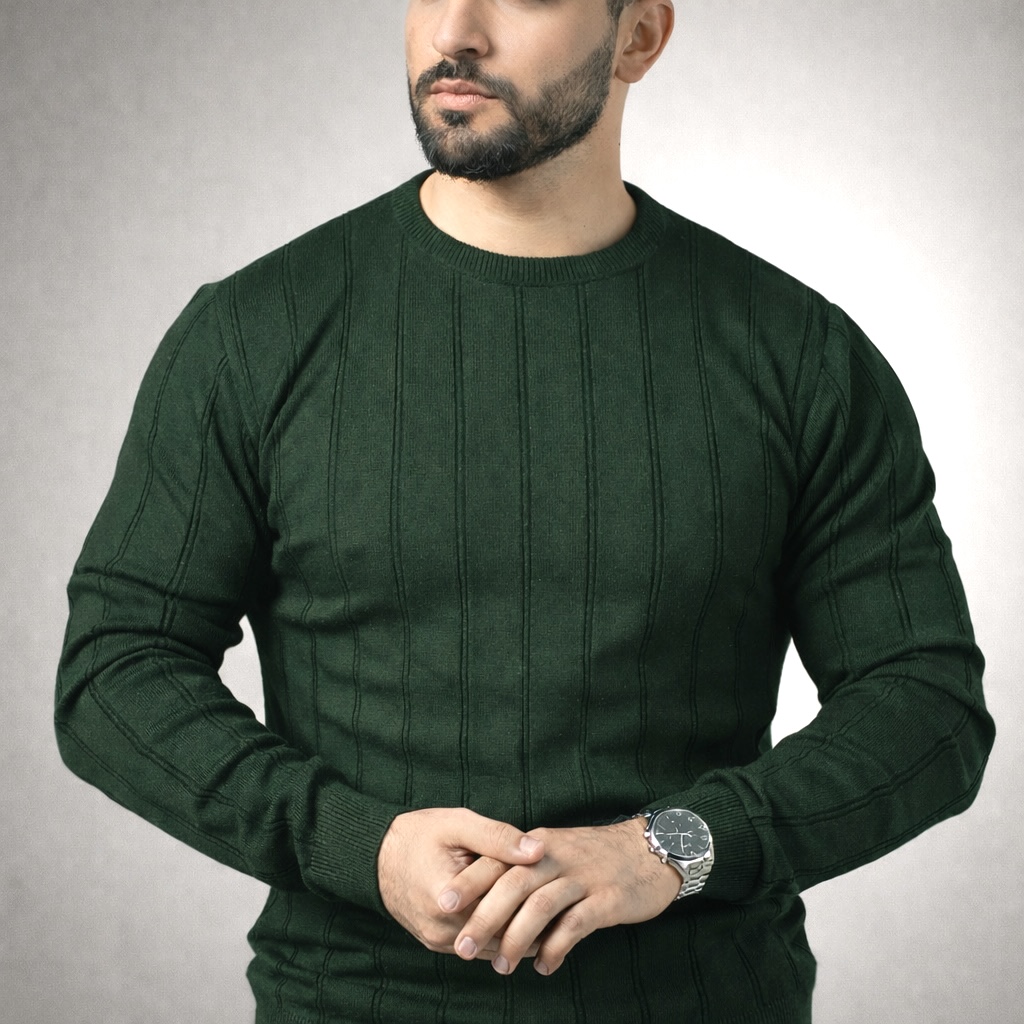 Pull col rond uni